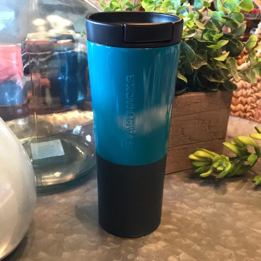Starbucks Two Tone Stainless Steel Travel Tumbler